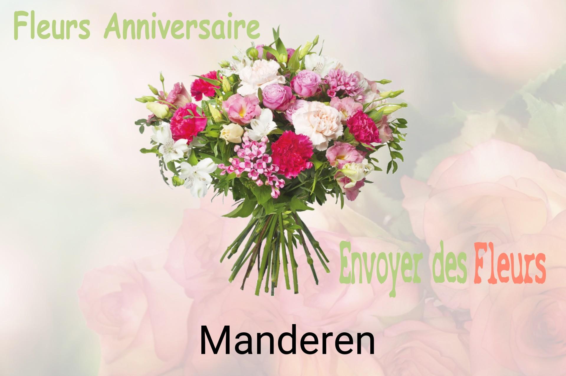 Bouquet de fleurs d’anniversaire livré à Manderen