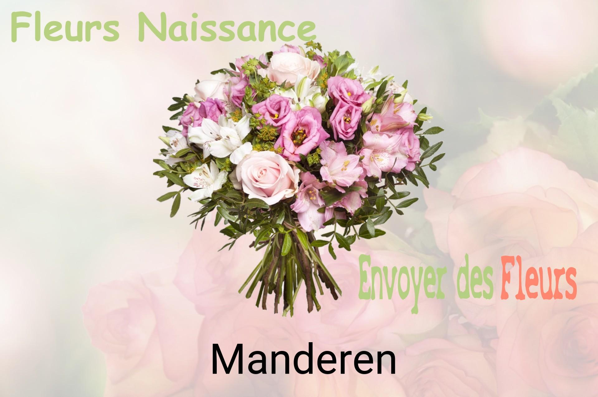 Bouquet de fleurs de naissance livré à Manderen
